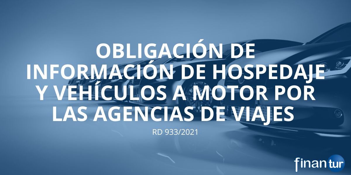 Registro de información de empresas de hospedaje y alquiler de vehículos